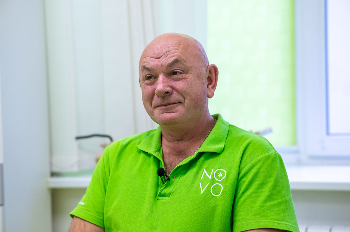 Роман Дудин - лікувальний масаж в Медичному центрі NOVO