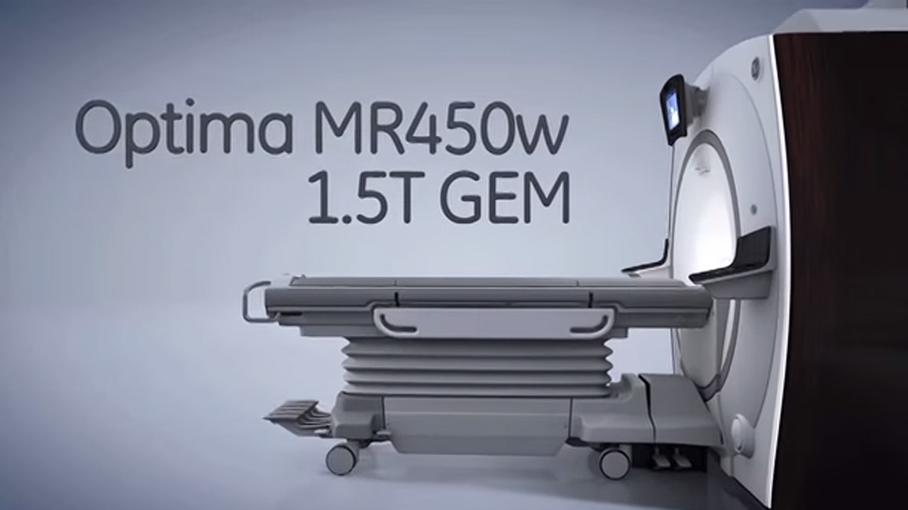GE Healthcare: Optima MR450w 1.5T GEM демо